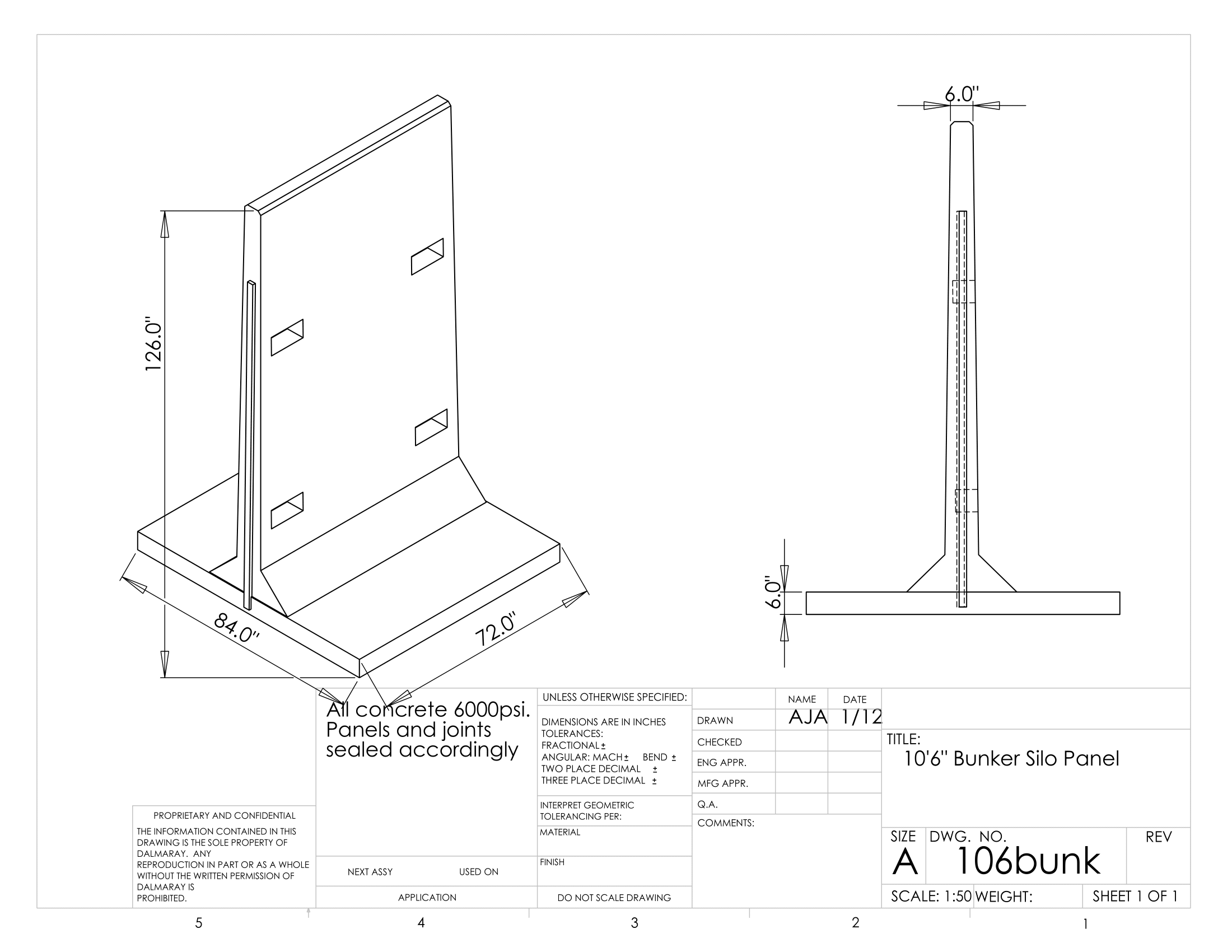 106 Bunker Diagram