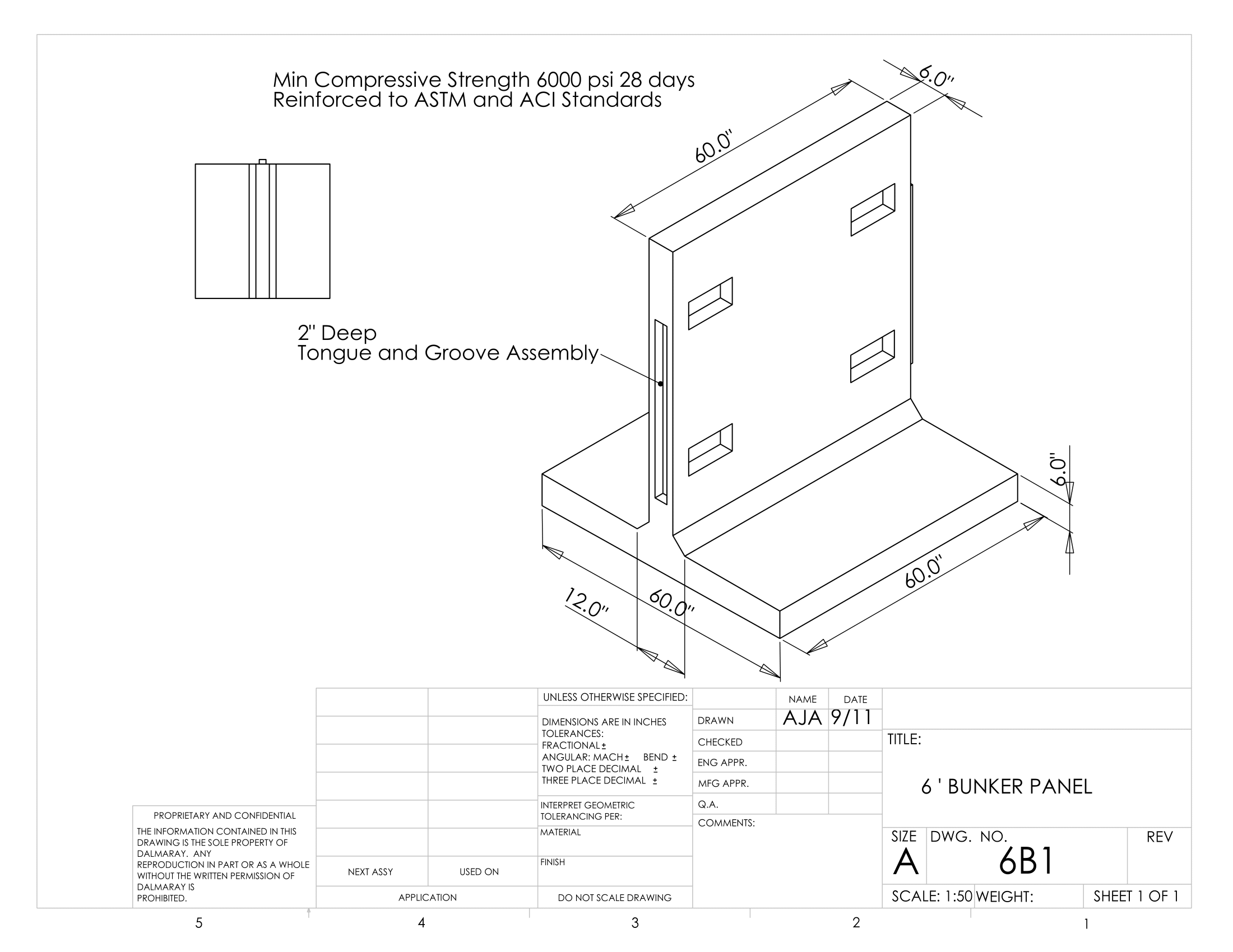 Bunker Panel Diagram