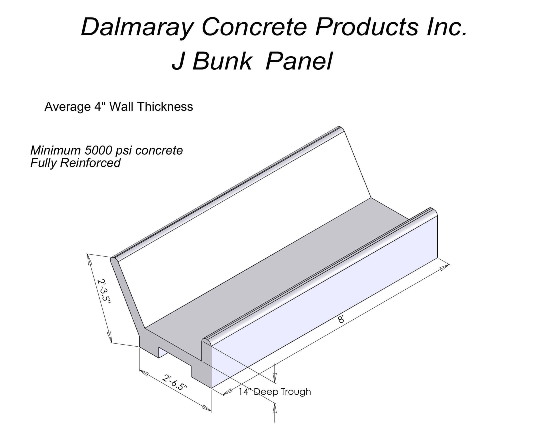 J Bunk Panel Diagram